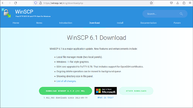 WinSCP