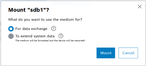 mountDataExchange